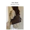 Tote Bag Unisex PU Large Capacity Office Daily