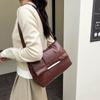 Chic Elegant Pu Shoulder Bag For Women Unique Underarm Crossbody Bag For Daily Use