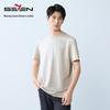 Men's Modal Cooling Jacquard Round Neck T-shirt