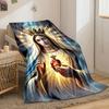 Sacred Heart Virgin Mary Blanket  Printed Blanket for Living Room Bed Couch lunch break Soft Cozy Blanket for Friend's festival Gift