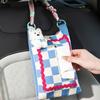 Space Saving Tissue Case Holder INS Car  Hanging Napkin Holder  Car Interior Decoration