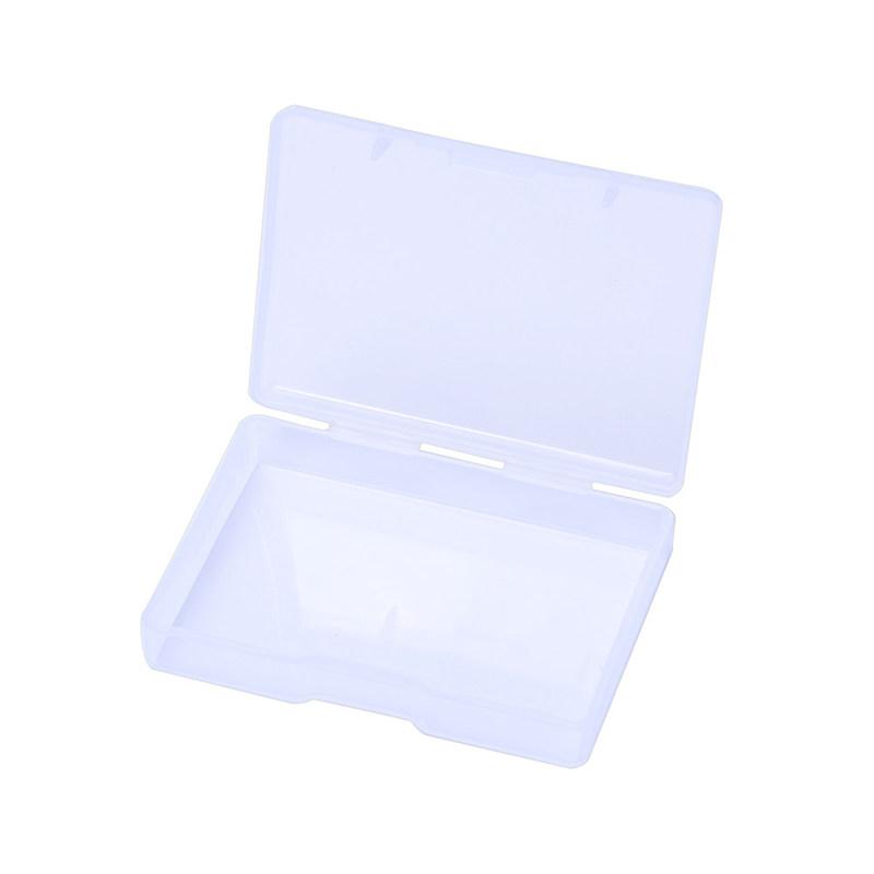 6Pcs Clear PP Plastic Small Storage Box Set Sturdy Eco Friendly Transparent Organizer for Jewelry Beads Coins Crafts Home