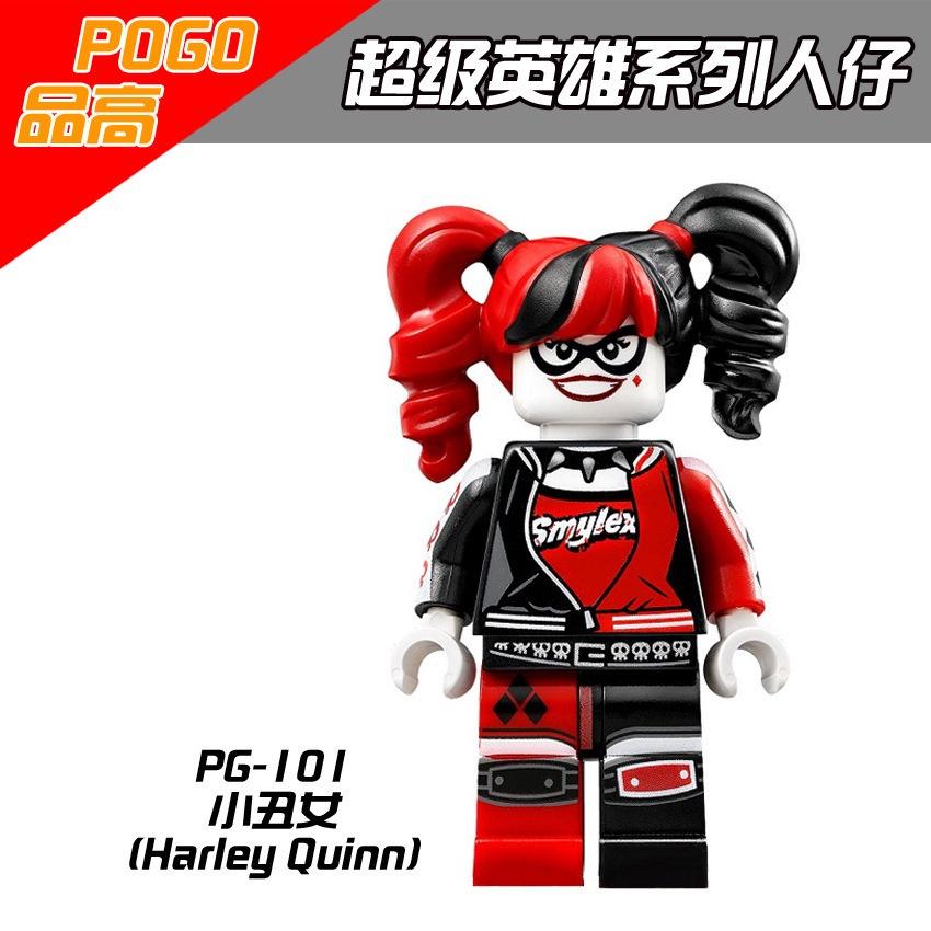 Superhero Clown Woman Poison Ivy Batman Building Block Toy Minifigures