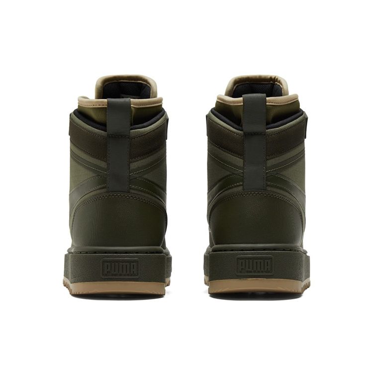 Puma Suede Mid Wtr Casual High-Top Sneakers Unisex Sneakers Brown-Olive 380708-03
