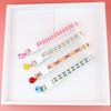 Yousheng Pet Necklace Colorful Grids Pattern Anti-suffocation Fine Workmanship Breakaway Pet Cats Collars with Bell for Valentines Day
