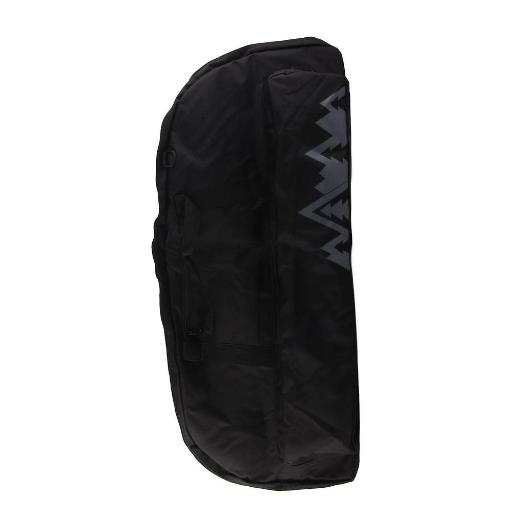Compound Bow Bag Bow Carry Bag Canvas Large Capacity Lightweight Multifunctional Portable Bow Bag with Arrow Pocket 95cm Black