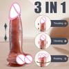 Large Thrusting Dildo Vibrator Female G-spot Masturbation With Heating Dildo Sexy Machine Adult Penis Vagina Anal Sex Toys 18+