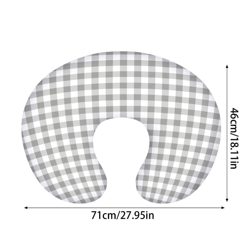 Atmungsaktiver Kissenbezug Weicher Waschbarer Babykissenbezug Kissenbezug Stillkissenbezug Kissenbezug