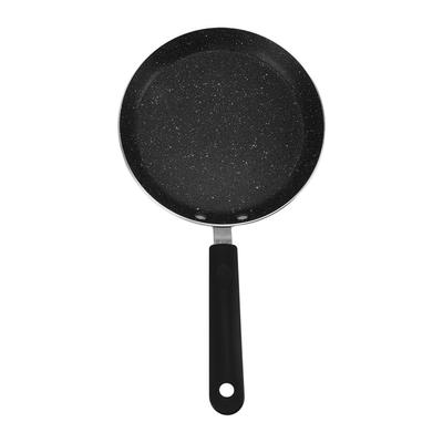 Crepe-Pfannkuchen-Pfanne, antihaftbeschichtet, runde Form, Aluminiumlegierung, tragbare Bratpfanne, Pfannkuchen-Maker, 25,4 cm