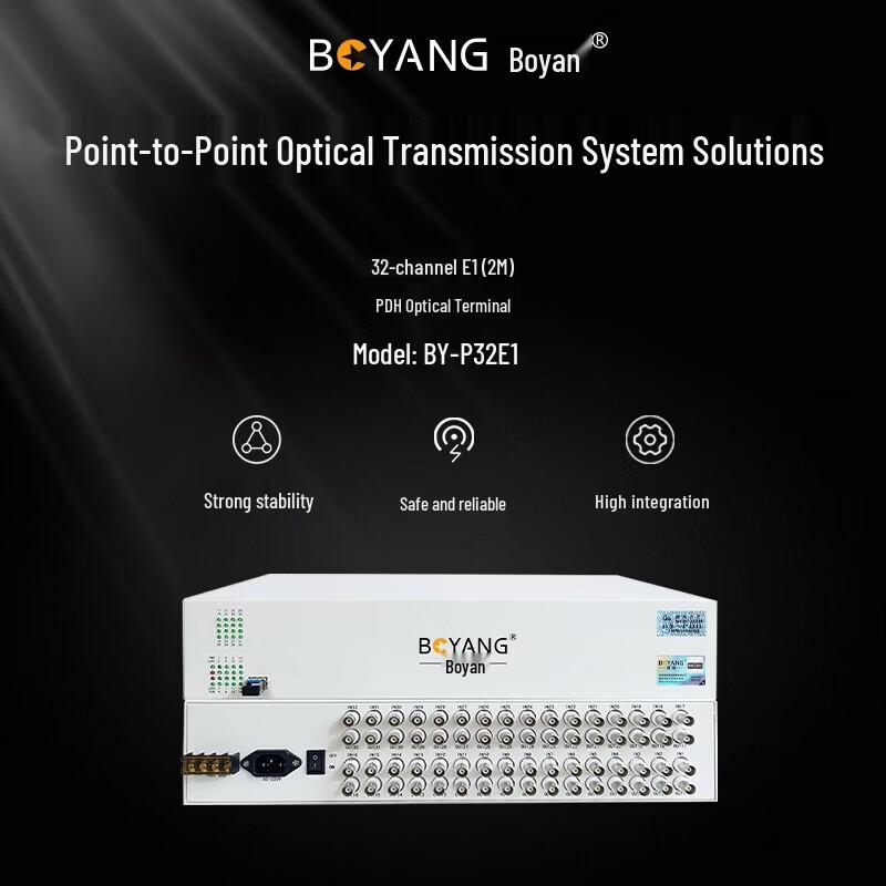 Boyang 32-Channel PDH Optical Terminal Transceiver
