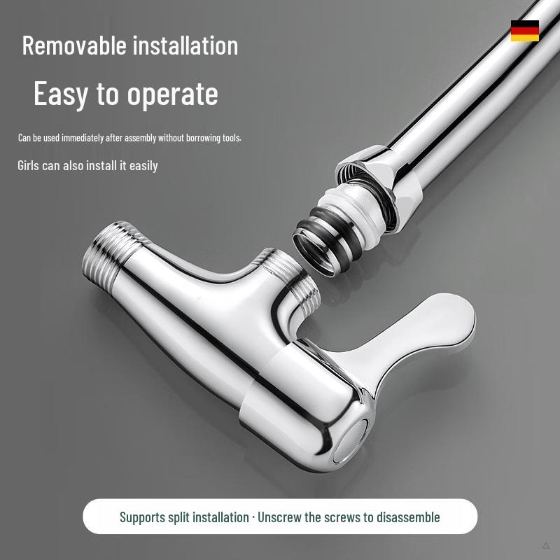 Wall-Mounted Single Cold Water Faucet