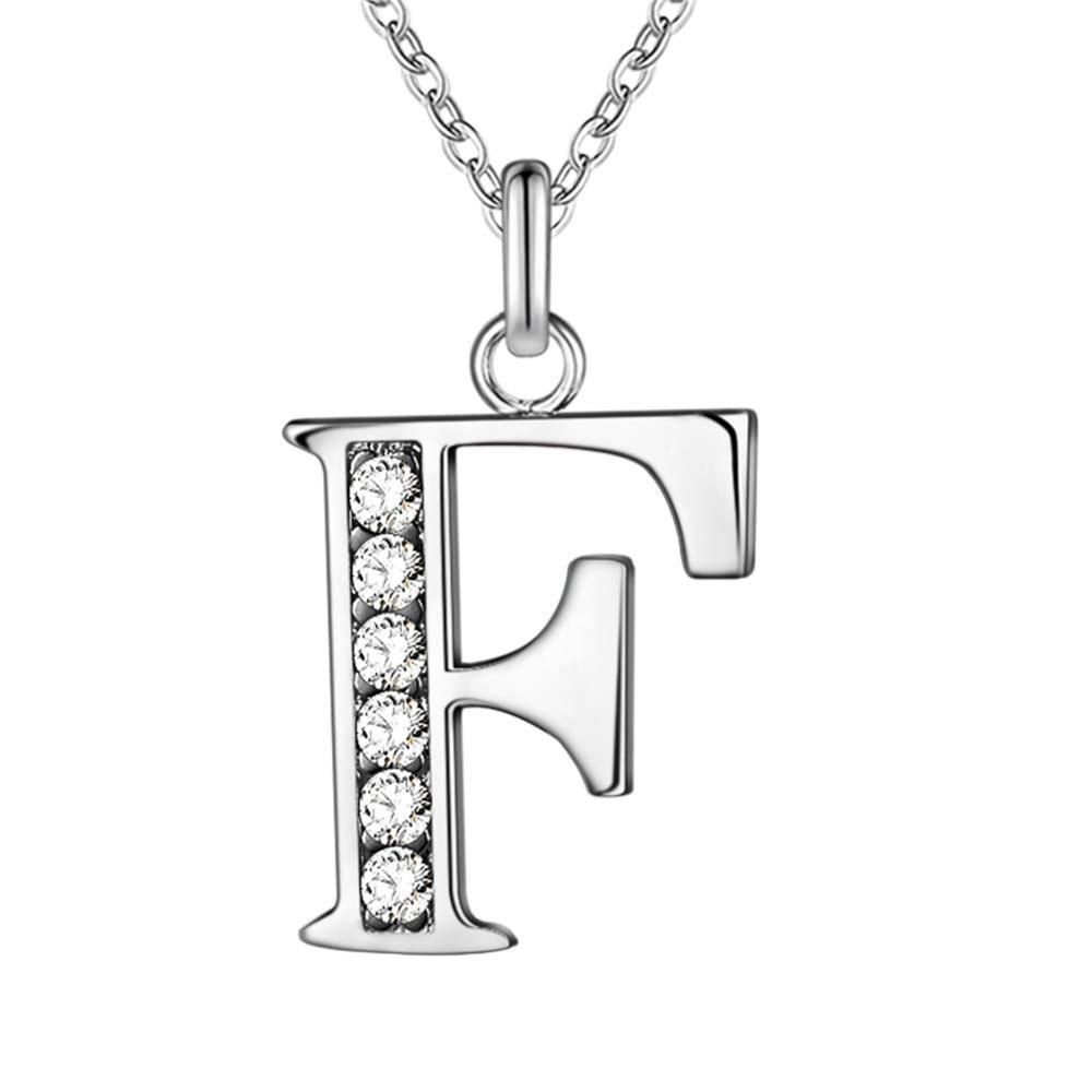 Explosive Jewelry Export Silver Jewelry Necklace 26 Letter Necklace A-Z Accessories