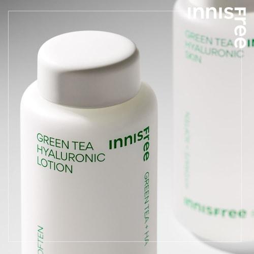 innisfree Green Tea Hyaluronic Lotion 170ml - Genuine Moisturizing Moisture Oily Skin Dry Skin Mixed Skin Dry Korean Cosmetics
