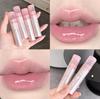 GEGE BEAR Water Mirror Lip Glaze Ice Transparent Long-lasting Lip Gloss Moisturizing Smooth Long-lasting Lip Natural Lipstick