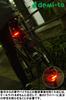 Bicycle Tail Light of USB Bicycle Light with 4 Lighting Modes for Improved Nighttime Riding Safety (Set 2) Charging/Waterproof [demi-to]