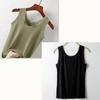Fashion Summer Women's Lace Side Camisole Threaded Large Size Slim Fit Wearing A Bottoming Shirt Sleeveless Vest