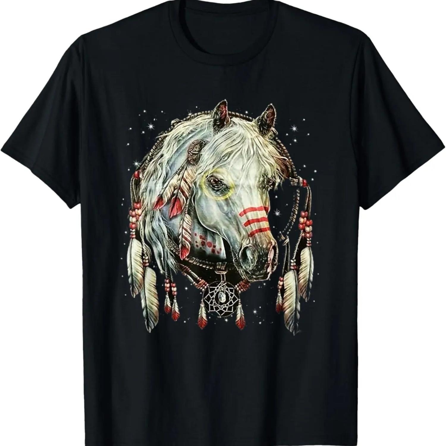 Love Horses and Dogs For Women Teens Girls Horse & Dog T-Shirt S