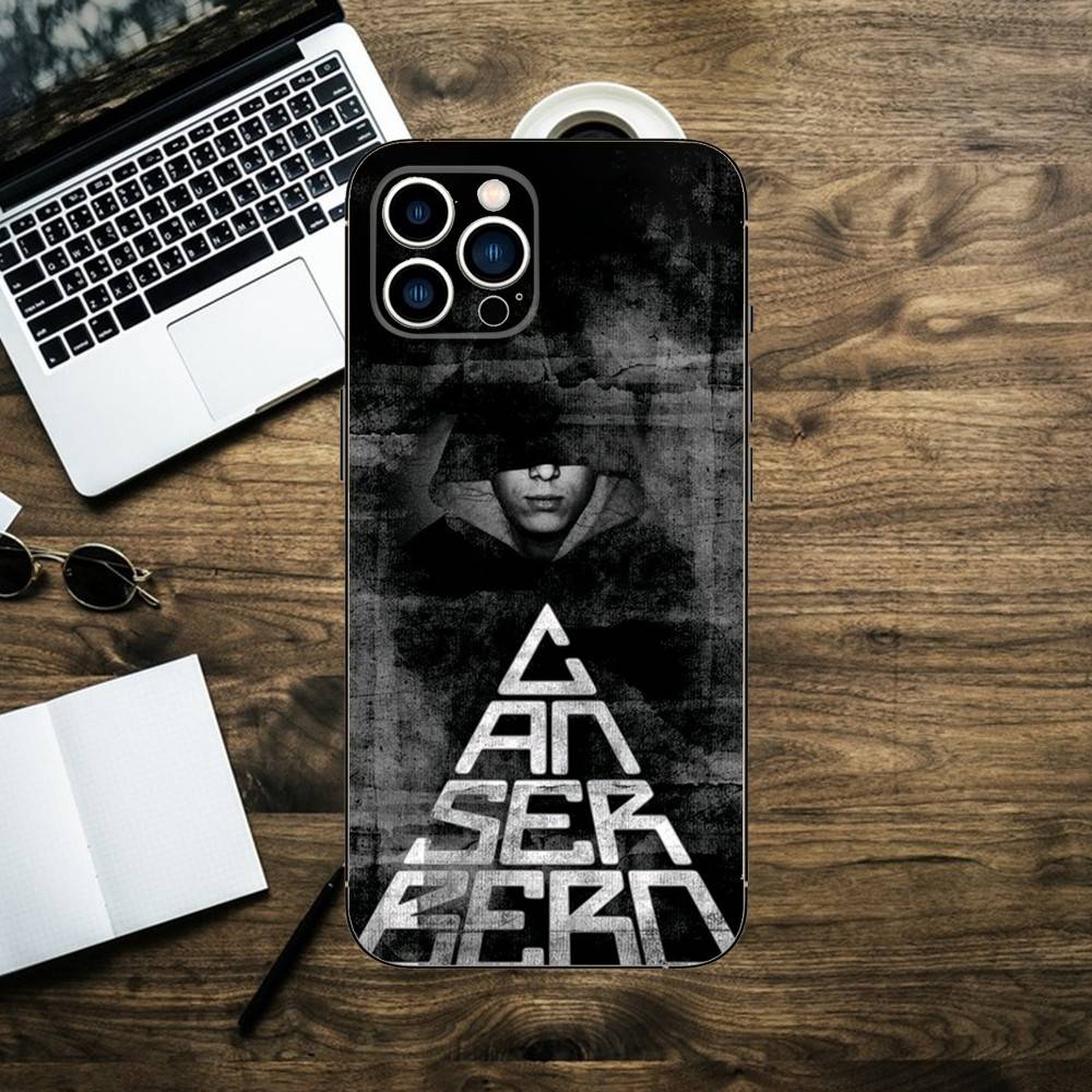 R-Residente Canserbero Phone Case For iPhone 16,15,14,13,12,11,XS,XR,X,8,7,Pro,Max,Plus,mini Silicone Black Cover