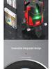 High Precision Outdoor Green Laser Level Meter - Infrared, Automatic Leveling, Strong Light, Fine Line, Five-Line, 23.