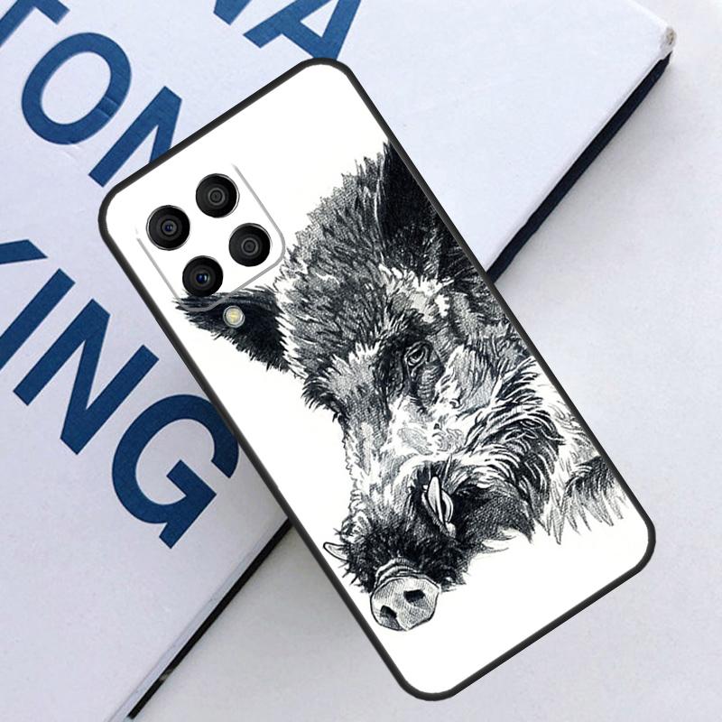 

Cute wild boar funny Cartoon For Samsung Galaxy M31 M55 M15 M11 M21 M13 M33 M35 M53 M14 M34 M54 M12 M32 M52 M06 M16 Case Samsung M20