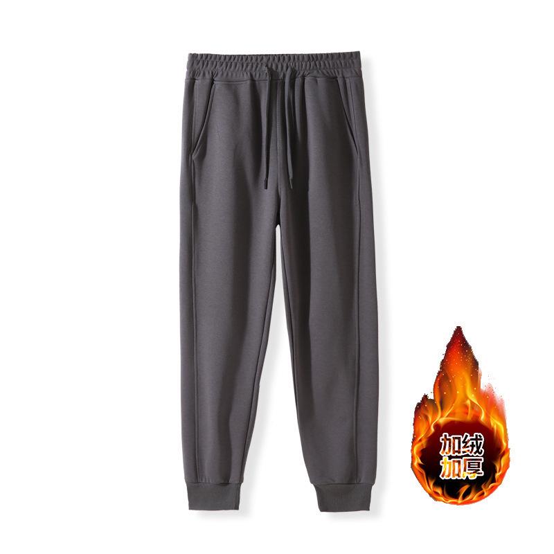 

Женские повседневные широкие спортивные штаны на флисовой подкладке - Осень/Зима 2025 5XL [100kg-110kg]