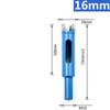 Protable Reliable Diamond Drill Core Bits Glass Hole Blue Coated Cutting