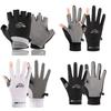 Gants de cyclisme pour hommes femmes avec écran tactile respirants en soie glacée ultra fins protection UV pour sports de plein air