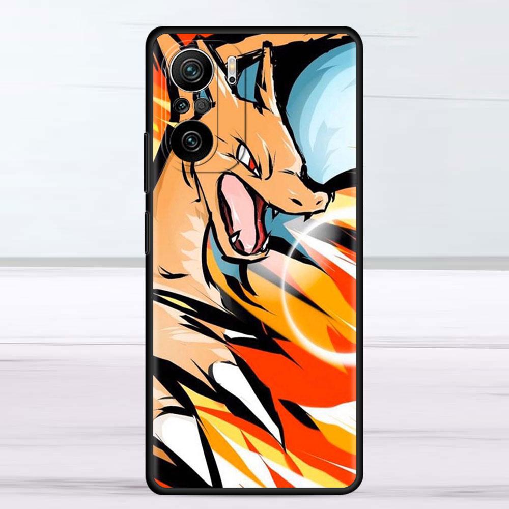 Anime Cool Pokemon Case For Xiaomi Redmi Note 111 9S 10 9 8 7 9A 9C 9i K40 8T 10C 9T K50 Silicone Phone Shell