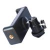 1/4" Phone Clip Holder Hot Shoe Phone Holder Mount For DSLR Camera With 1/4"-20 Thread Cell Phone Bracket