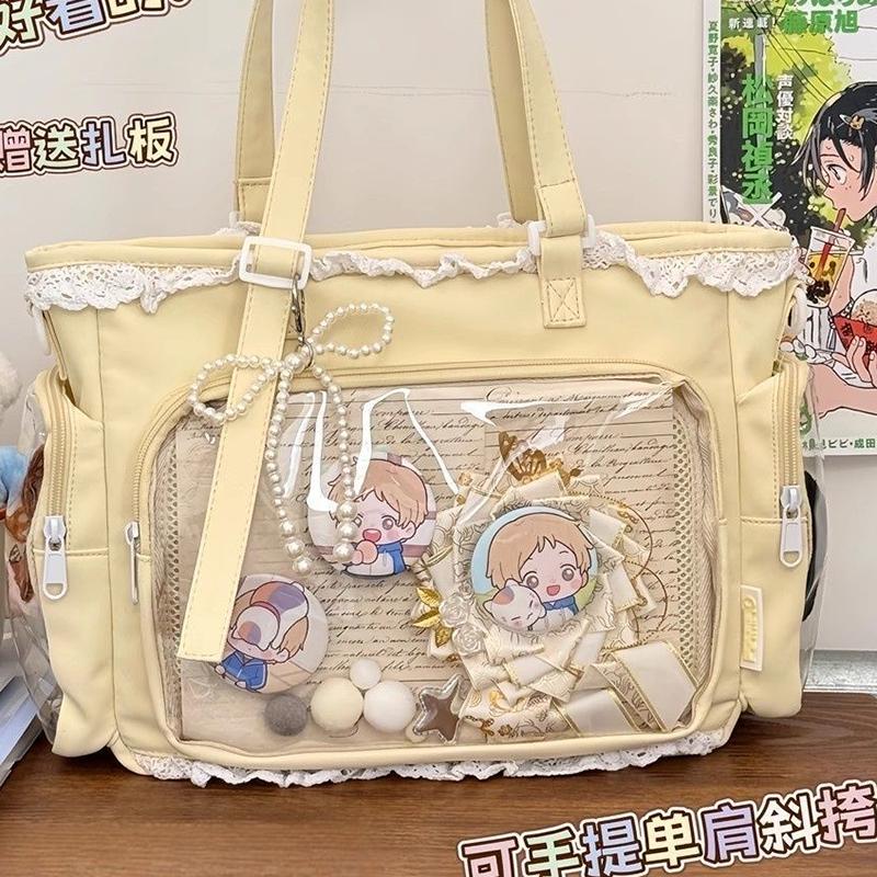 Ragazza del Balletto Grande Appetito Itabag Giapponese Bidimensionale Borsa a Spalla Singola a Tracolla Regalo Per Amici Borsa da Donna