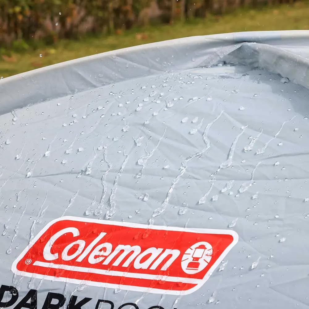 Coleman DR DARKROOM Screen Shade Tent Silver Sunshade for Beach UV Easy Suitable for Sports Days and Pools - Camping, Picnics, Tent, Protection,