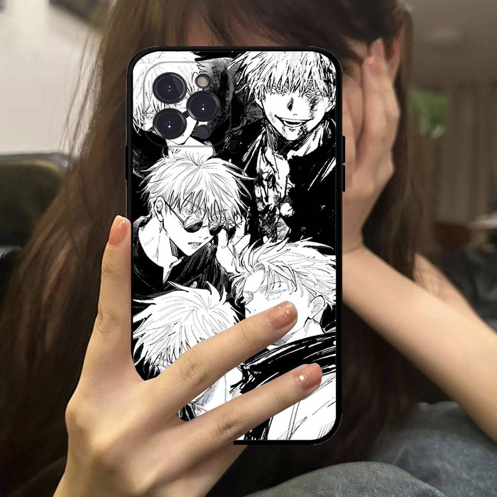 Jujutsu Kaisen Satoru Gojo Comics Phone Cover Case For IPhone 13 12 11 17 Pro Max 17 15 16 14 Plus 17Air