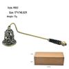European Retro Handheld Candle Snuffer and Cover, Light Extinguisher Bell Tool, Perfect for Gifts.