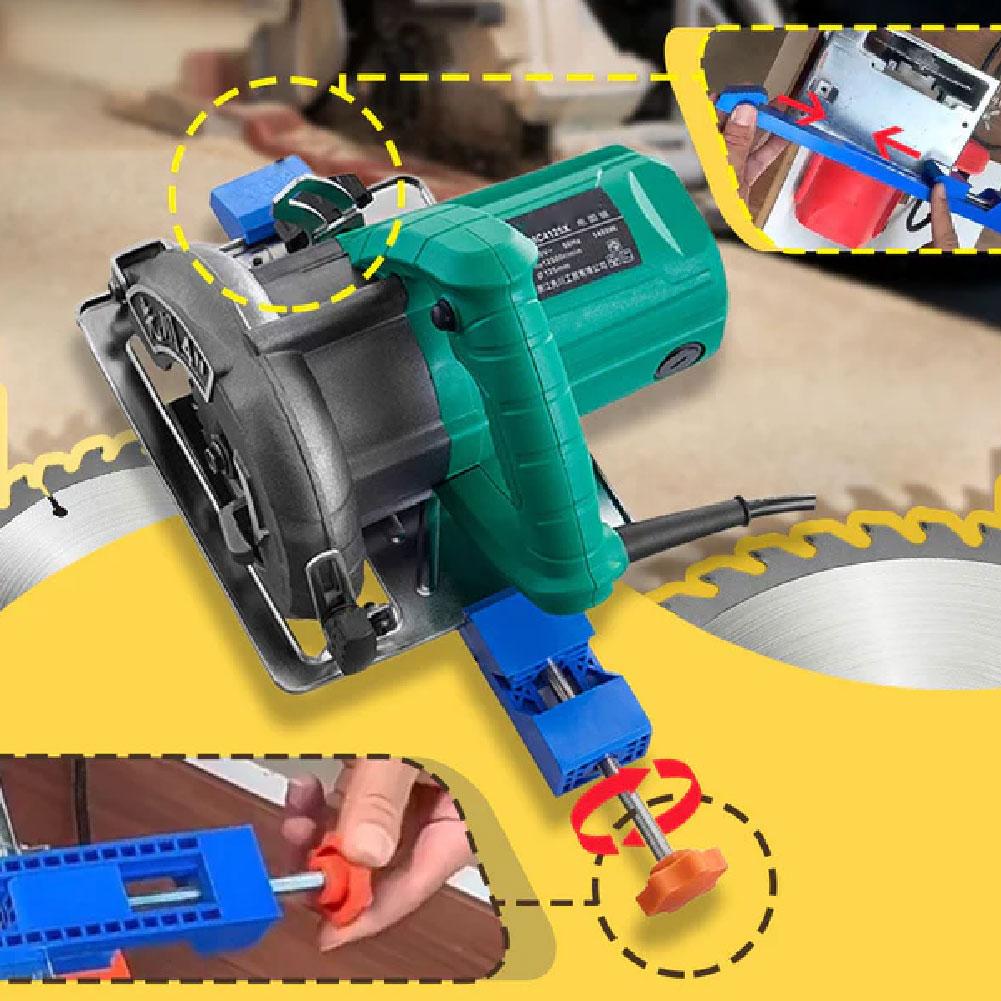 Adjustable ABS Cutter Holder Electric Circular Saw Milling Positioning Clamp Modified Cutting Board For 4-6” Cutting Machine