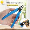 170II Angled Mini Cutting Pliers: Cable, Jewelry & Electronic Tool with Frosted Handle