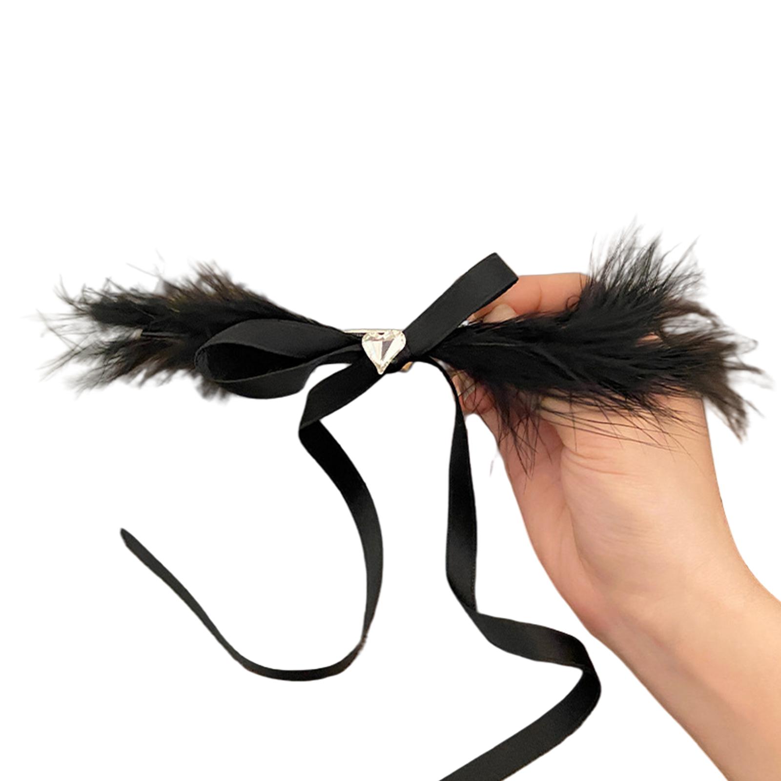 

Заколка для волос Крыло Сердце Банты Балеткор Милые Банты Плоская Заколка Балеткор Заколка для волос Банты Элегантная Заколка для волос для Пучков чёрный