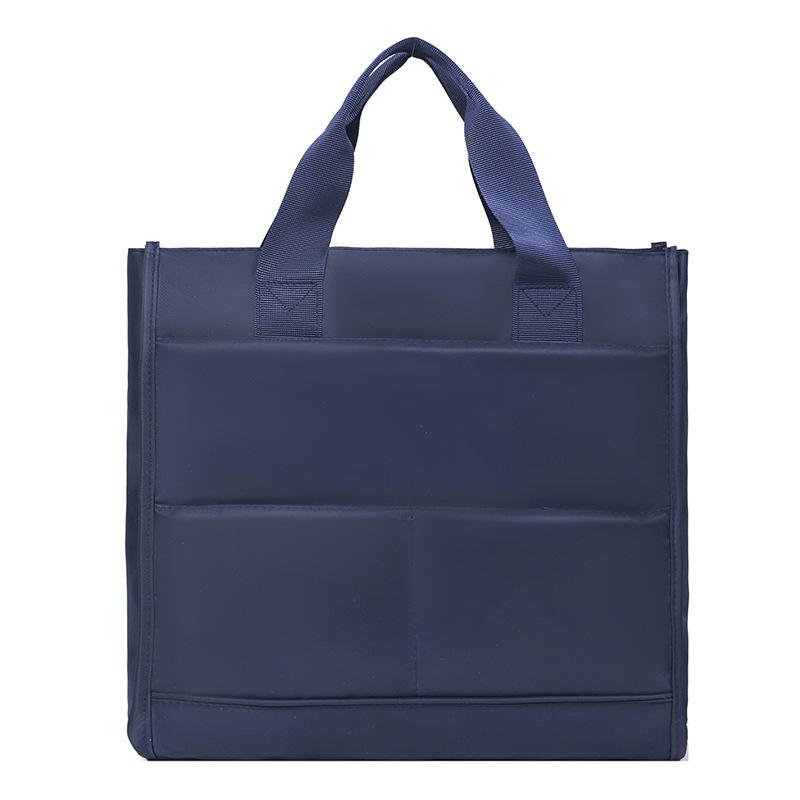 

TS JYL laptop bag,Men Business Briefcase Large Oxford Laptop Bag A4 Document Multi-Layer OneSize синій