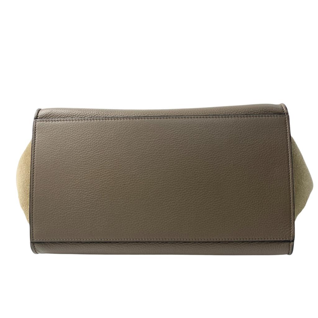 Used CELINEShoulder Bag Beige Leather Women