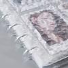 Transparent Acrylic Photo Album 3 Inches Idol Picture Protector Durable Card Holder  School