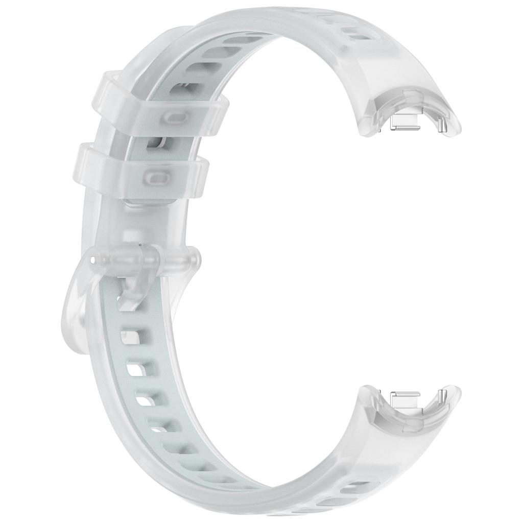 Sportliches atmungsaktives Silikon-Uhrenarmband für Xiaomi Band 8/9/10 Unisex Vielseitiges Ersatzarmband Mehrere Farben erhältlich