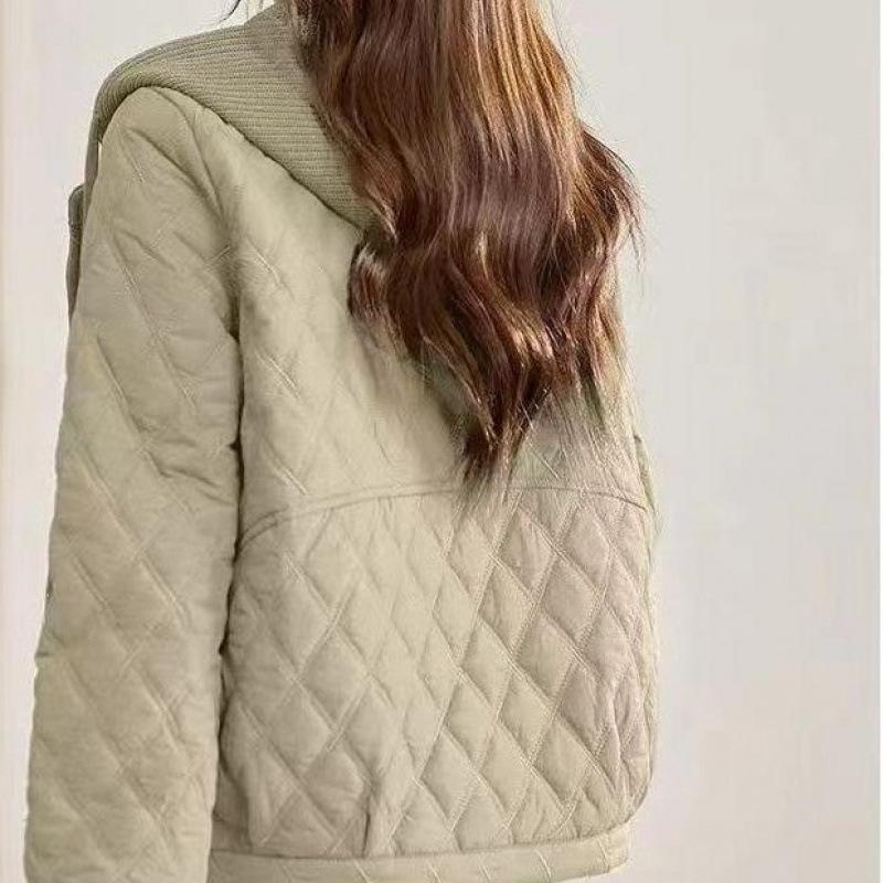 Jacket Women's Autumn and Winter New Cotton-padded Clothes Fashionable Light Temperament Loose Small Cotton-padded Jacket