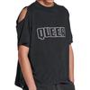 Balenciaga SS25 T Shirt Loose Fit Unisex Black 826346TSVS51041