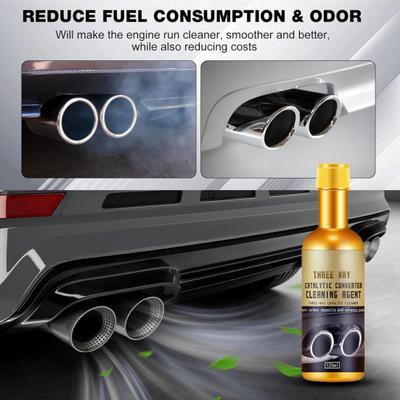 Pulitore Catalizzatore 120ml Potenziatore Efficienza Carburante Sistema Carburante e Scarico