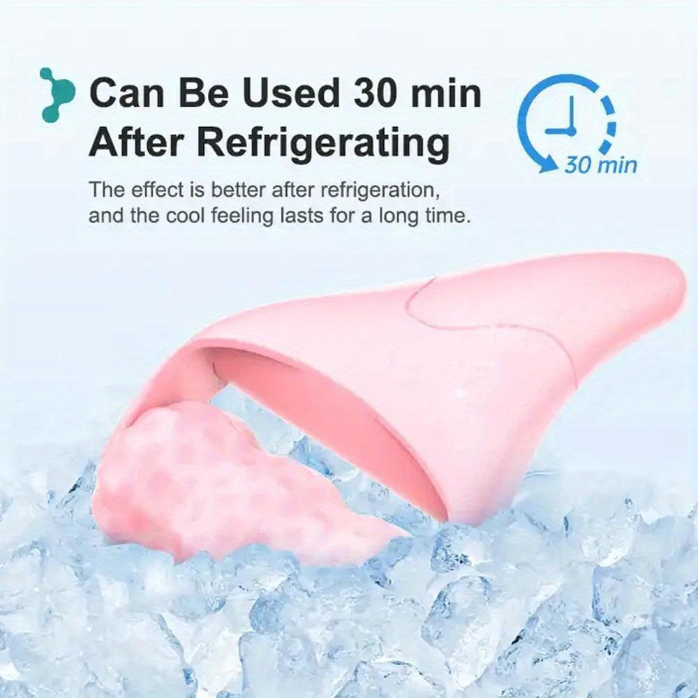 Travel Ice Roller for Face & Eye Cold Compress Massage Face Rollers For Puffiness Face Massager Skin Care Tools Gift For Women