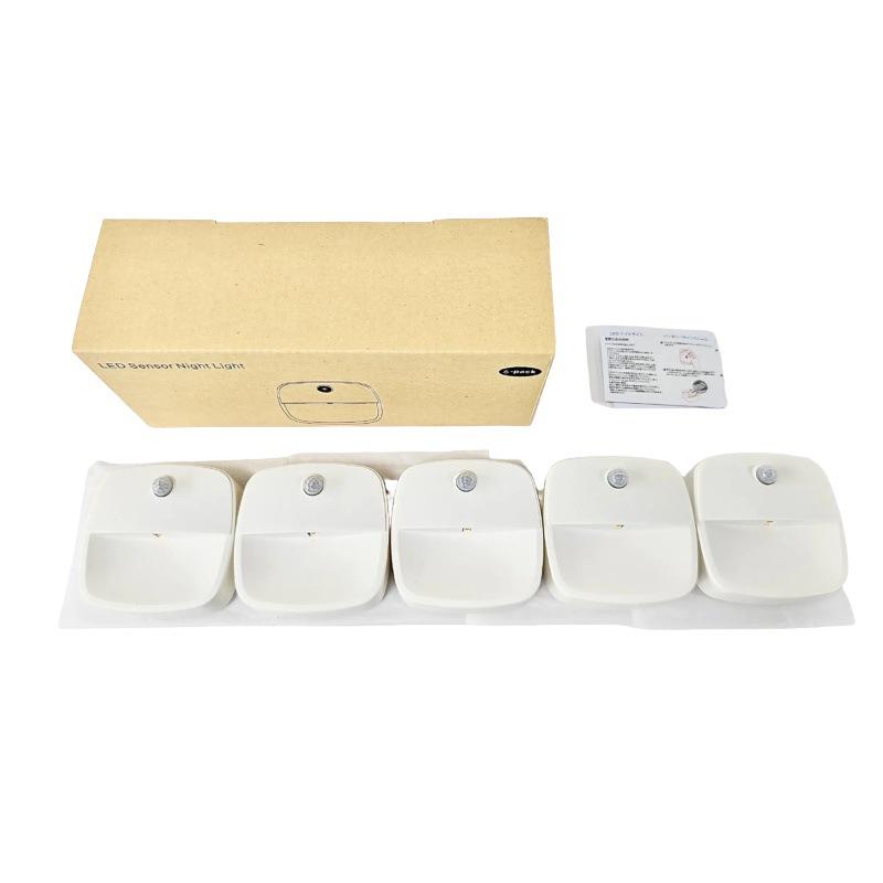 Wireless Smart LED Night Light with Motion Sensor & Battery Power for Hallway & Bedside