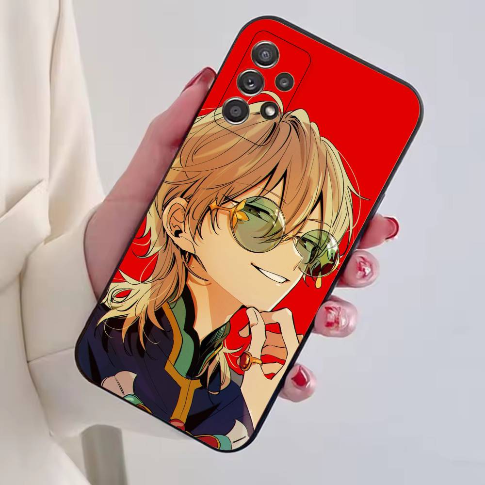 Ensemble Stars Game Hakaze Kaoru Phone Case For Samsung S25,S24,S21,S22,S23,S30,Ultra,S20,Plus,Fe,Lite,Note,10,Black Cover