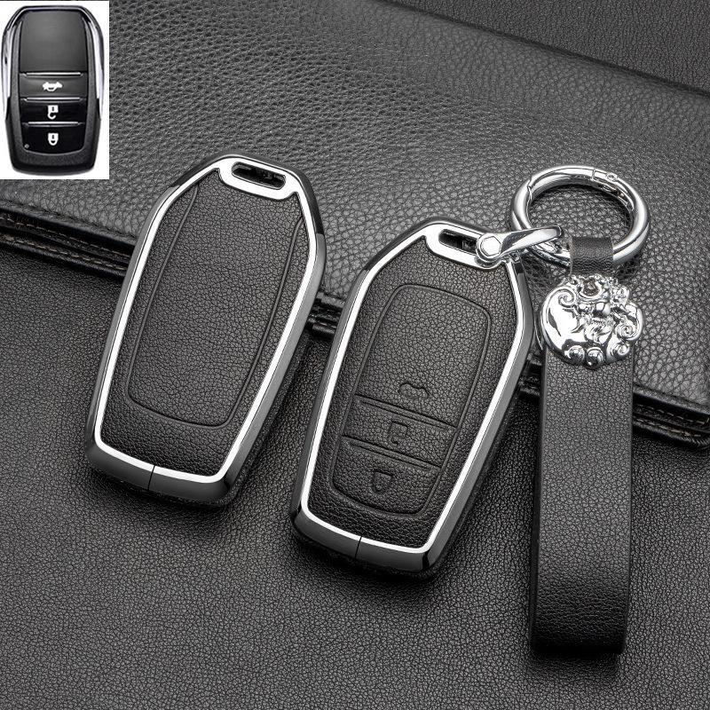 Full-Cover Metal Key Case for Toyota Corolla, RAV4, Rongfang, Wilanda, Levin, Camry