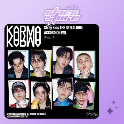 POB Pre-Order Stray Kids - 4th Album [KARMA] (ACCORDION Ver.) Pre-Order Benefit