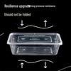 Gureide 650ml Rectangular Disposable Food Containers