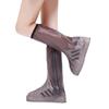 40CM High Tube Waterproof Shoe Cover Slip-resistant Zipper Rain Boots Waterproof Rainy Days Useful Shoe Protectors for Men Women